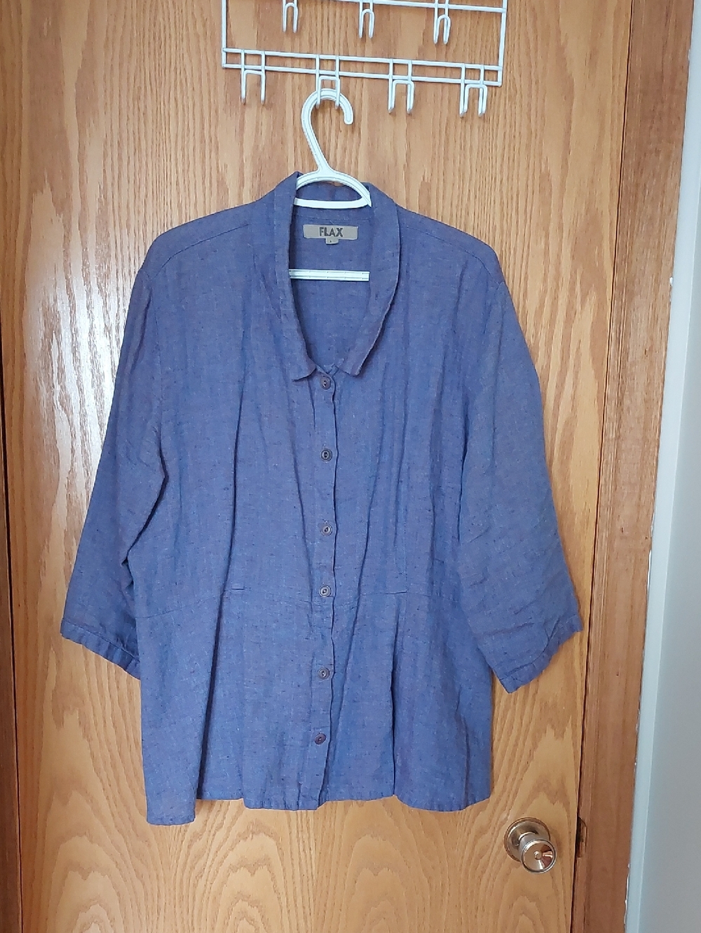 Flax Dainty Cardigan - Linen Button Down